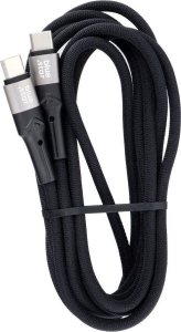 Kabel USB Blue Star USB-C - USB-C 2 m Czarny 3