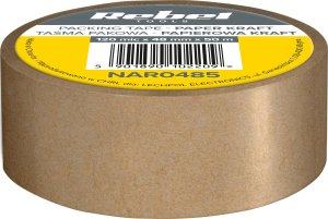 Rebel Tools Taśma pakowa papierowa kraft (120mic x 48 mm x 50 m) (NAR0485) 2