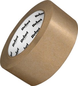 Rebel Tools Taśma pakowa papierowa kraft (120mic x 48 mm x 50 m) (NAR0485) 3