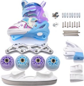 Rolki Meteor Rolki 4w1 Meteor Mermaid XS 27-30 Uniwersalny 9