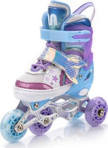 Rolki Meteor Rolki 4w1 Meteor Mermaid S 30-33 Uniwersalny 7