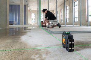 Geo Fennel Multi-line laser 3x360deg green Geo-Fennel FLG 6X-GREEN 9