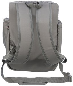 Trixie TRIXIE Molly, Soft pet carrier, Backpack pet carrier, Dog, 4 kg, Top-load, Grey 4