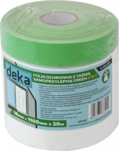 Deka FOLIA OCHRONNA Z TAÅMÄ ZIELONÄ DO ZEWNÄTRZ  110CM*20M 1