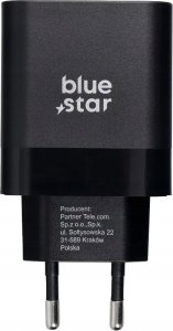 Ładowarka Blue Star ładowarka sieciowa 3A 45W Typ C + kabel Typ C do Typ C PD QC4.0 TFB-TC-45WPD czarna 6