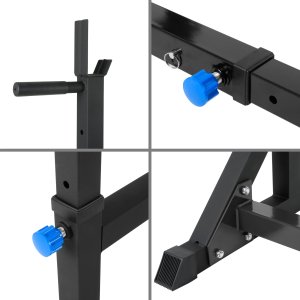 Rebel Stojaki pod sztangę z asekuracją, regulowane , ACTIVE 6