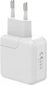 Ładowarka Maxximus Ład. sieć. MX Burst GaN PD 35W, 2xUSB-C + kabel PD 20W C/Lightning, BIAŁY/BIAŁY 2