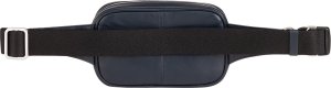 DuDu DUDU Leather Bumbag Waist Pouch Fanny Pack dla mężczyzn, modny design, praktyczna torba podróżna z zamkiem błyskawicznym i regulowanym paskiem, uchwyt na smartfona, torba rowerowa na skuter i motocykl NoSize 1