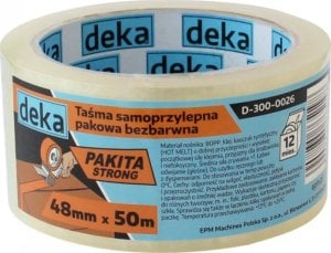 Deka TAÅMA PAKOWA BEZBARWNA STRONG 48MM*50M 1