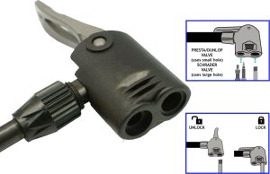 XQMax POMPKA WARSZTATOWO ROWEROWA 160PSI (11BAR) Z MANOMETREM XQMAX PRO 5