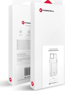 ForCell FORCELL F-PROTECT Crystal Pocket futerał do IPHONE 15 Pro Max transparentny 1