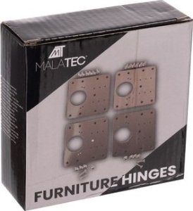 Malatec Płytka do naprawy zawiasów 4szt. Malatec 23032 14