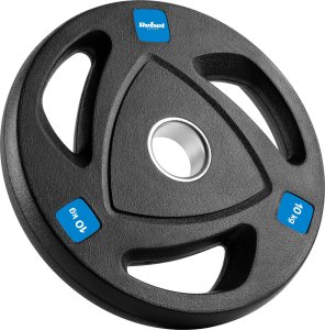 Rebel Zestaw obciążeń żeliwnych gumowanych 2x10kg, otwór olimpijski 51mm,  REBEL ACTIVE 3