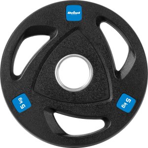 Rebel Zestaw obciążeń żeliwnych gumowanych 4x5kg, otwór olimpijski 51mm,  REBEL ACTIVE 2