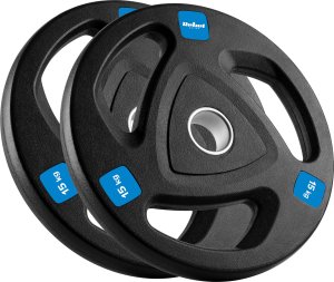 Rebel Zestaw obciążeń żeliwnych gumowanych 2x15kg 2