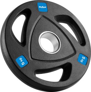 Rebel Zestaw obciążeń żeliwnych gumowanych 30kg ( 8x1.25kg + 4x2.5kg + 2x5kg ), otwór olimpijski 51mm,  REBEL ACTIVE 6