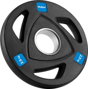 Rebel Zestaw obciążeń żeliwnych gumowanych 30kg ( 8x1.25kg + 4x2.5kg + 2x5kg ), otwór olimpijski 51mm,  REBEL ACTIVE 7