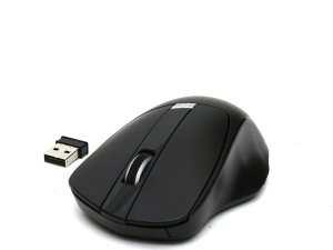 Mysz Omega OMEGA MYSZ BEZPRZEWODOWA MOUSE WIRELESS 1000/1200/1600 DPI BLACK [45860] 6