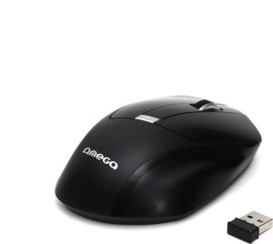 Mysz Omega OMEGA MYSZ BEZPRZEWODOWA MOUSE WIRELESS 1000/1200/1600 DPI BLACK [45860] 7