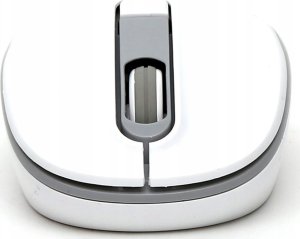 Mysz Omega MYSZ BEZPRZEWODOWA MOUSE WIRELESS 1000/1200/1600 DPI WHITE-GREY [45862] 4