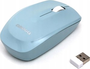 Mysz Omega OMEGA MYSZ BEZPRZEWODOWA MOUSE WIRELESS 1200DPI LIGHT BLUE [45867] 2