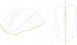 Mysz Omega MYSZ BEZPRZEWODOWA MOUSE WIRELESS 1200DPI BLACK [45864] 6
