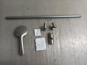 Wenko Zestaw prysznicowy ze stali nierdzewnej, Young, WENKO 2