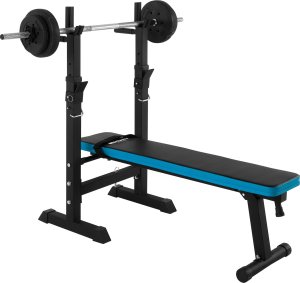 Rebel Ławka treningowa prosta regulowana ze stojakami REBEL ACTIVE 5