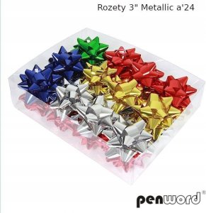 Polsirhurt Rozety metallic (24szt) 1