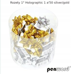 Polsirhurt Rozety holographic (50szt) 1