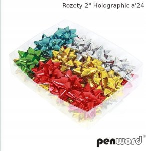 Polsirhurt Rozety holographic (24szt) 1