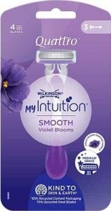 Wilkinson  Wilkinson My Intuition Quattro Smooth Violet Bloom 3szt 1