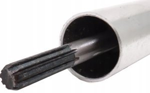 Glebogryzarka John Gardener Glebogryzarka-adapter do kosy spalinowej 32cm (wałek 28mm) (6) 8