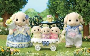 Figurka Papo Flora Rabbit Family 6