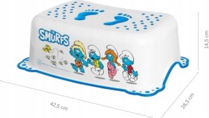 Maltex MALTEX THE SMURFS PODEST Z GUMKAMI ANTYPOŚLIZGOWYMI 5903067004446 4