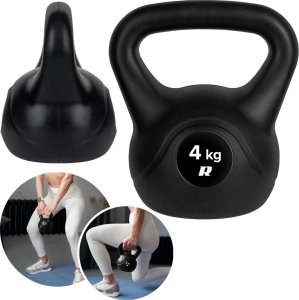 Kettlebell Rebel Kettlebell bitumiczny 4 kg REBEL ACTIVE 4
