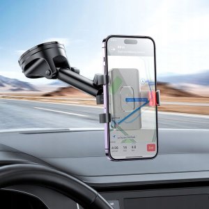 Hoco uchwyt samochodowy do szyby / deski H22 czarny 2