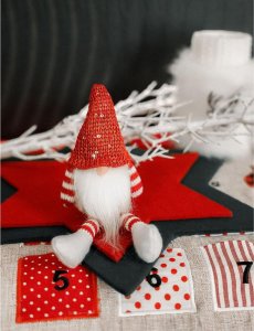 Dekoracja świąteczna Saska Garden mikołaj 8