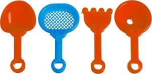 Kruzzel Piasek kreatywny -  piaskownica + foremki 22712 15