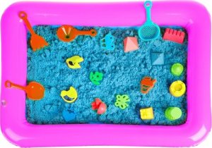 Kruzzel Piasek kreatywny -  piaskownica + foremki 22712 10