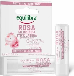 Equilibra Equilibra Rosa różany balsam do ust z kwasem hialuronowym 5.5ml 1