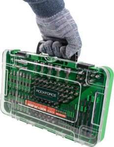 Zestaw narzędzi Rockforce ROCKFORCE WIERTŁA + BITY kpl.120el. 3