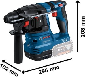 Młotowiertarka Bosch GBH 18V-22 Professional solo, 18V 0611924000 2