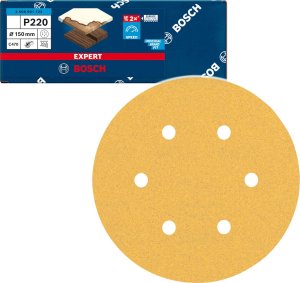 Szlifierka Bosch Bosch Expert C470 sanding sheet, 150mm, K220 (50 pieces, for eccentric sanders) 1