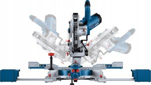 Ukośnica Bosch Bosch chop and miter saw GCM 305-216 D (blue, 1,200 watts) 3