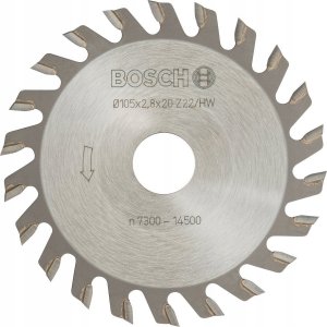 Bosch Bosch slot cutter 105mm x 20mm, 22T (for shadow gap cutter GUF 4-22 A and PSF 22 A) 1