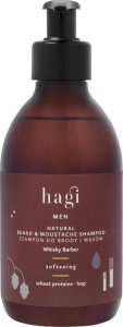 Hagi Hagi Naturalny szampon do brody i wąsów Whisky Barber 300ml 1