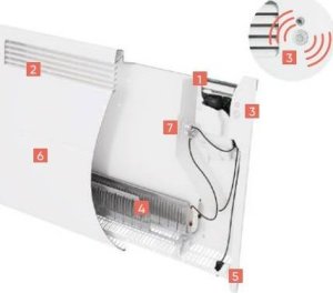 Grzejnik Atlantic Elektryczny konwektor 1000 W Ecoboost Altis Wi-Fi 5