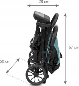 Wózek Kidwell KIDWELL WÓZEK SPACEROWY COLMER ROYAL GREEN 5901130098903 10