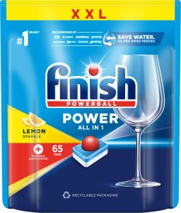 Finish Tabletki do zmywarki Power All in 1 Lemon 65 szt. 1